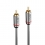 LINDY Audiokabel Digital Koaxial 3.5mm Cromo line 10m