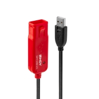 LINDY USB 2.0 Aktiv-Verlängerungs-Hub Pro 4 Port 12m