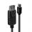 LINDY Mini-DisplayPort an Displayport Kabel schwarz 3m