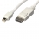 LINDY Mini-DisplayPort an Displayport Kabel weiß 1m