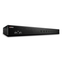 LINDY DVI-I Single Link USB 2.0 Audio KVM Switch Pro 8 Port