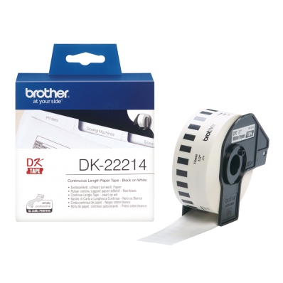 Endlosetiketten Brother QL550/500 30,48m*12mm DK-22214