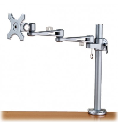 VALUE Single LCD Monitor Arm, 4 Joints, Desk Clamp