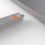 LINDY USB Typ C Port Schloss orange