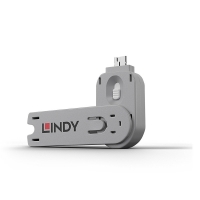 LINDY Schlüssel für USB Port Schloss weiß