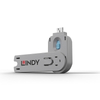 LINDY Schlüssel für USB Port Schloss blau