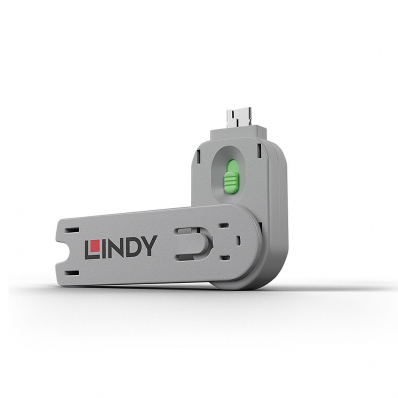 LINDY Schlüssel für USB Port Schloss grün