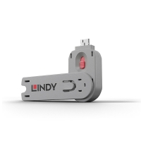 LINDY Schlüssel für USB Port Schloss pink