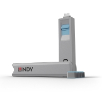 LINDY USB Typ C Port Schloss blau