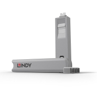 LINDY USB Typ C Port Schloss weiß