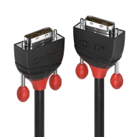 LINDY DVI-I Single Link Kabel Black Line 3m