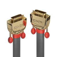 LINDY DVI-D Dual Link Kabel Gold Line 20m