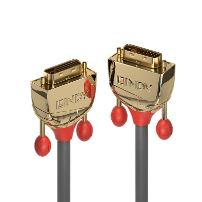 LINDY DVI-D Dual Link Kabel Gold Line 7.50m