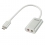 LINDY Konverter USB Typ C auf 3.5mm Audio und Mikrofon
