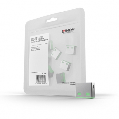 LINDY USB Portschlösser 10xGrün Erweiterungskit für 40451