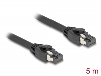 Delock RJ45 Network Cable Cat.8.1 S/FTP 5 m up to 40 Gbps black