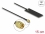 Delock WLAN WiFi 6 802.11 ac/ax/a/h/b/g/n Antenna RP-SMA plug 2 - 4 dBi 15 cm PCB internal self-adhesive