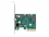 Delock PCI Express x4 Card to 1 x external USB 10 Gbps Type-C™ female + 1 x external USB 10 Gbps Type-A female - Low Profile For