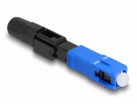 Delock Optical fiber quick connector SC Simplex plug UPC field-assembly