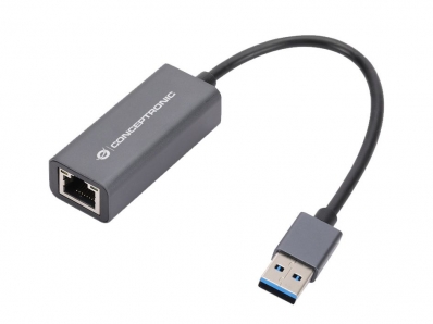 CONCEPTRONIC Adapter USB3.0-> RJ45 10/100/1000 0.15m