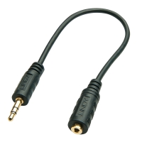 LINDY Audioadapterkabel 3.5mm/2.5mm M/F 20cm