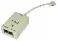 LINDY DSL-Splitter 3 x RJ-11 für DSL via Analog oder ISDN