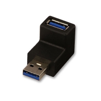 LINDY Adapter USB 3.0 Typ A 90° oben M/F Stecker Kupplung
