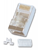 LINDY RJ45 Stecker STP Cat6 mit Einführhilfe 10er Pack