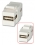 LINDY USB A Doppelkuppl F/F keystone Modul Wanddosen