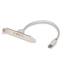 LINDY Slotblech USB adapter 1 x USB Typ A
