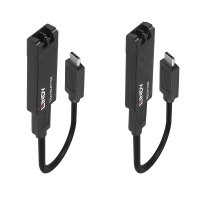 LINDY 100m Fibre Optic USB 3.2 Typ C Extender