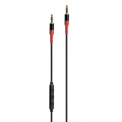 LINDY Audio Cable 3,5mm with In-Line Microphone 1,5