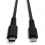 LINDY USB-C an Lightning Kabel schwarz 0.5m verstärkt