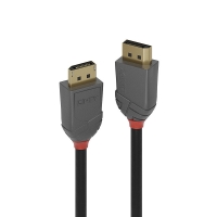 LINDY DisplayPort Kabel Anthra Line 0.5m