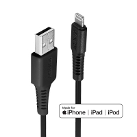 LINDY USB an Lightning Kabel schwarz 3m