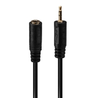 LINDY Audioadapterkabel 2.5mm/3.5mm M/F 20cm