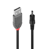 LINDY Adapterkabel USB A St - DC Hohlstecker 3.5/1.35mm St