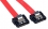 LINDY SATA Kabel kl.St 2 x Mini Latch-Typ Stecker 0.5m