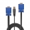 LINDY Kombiniertes KVM- und USB-Kabel 1m