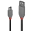 LINDY USB 2.0 Kabel Typ A/Mini-B Anthra Line M/M 1m