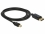Delock Cable Mini DisplayPort 1.2 male > DisplayPort male 4K 60 Hz 2.0 m
