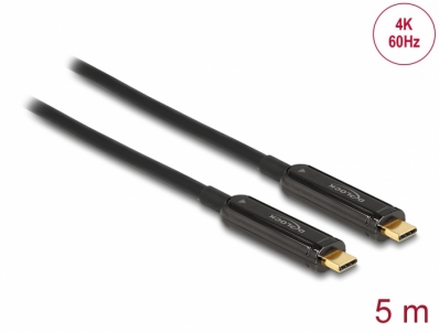 Delock Aktives Optisches USB-C™ Video Kabel 4K 60 Hz 5 m