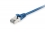Equip Patchkabel Cat6 S/FTP 2xRJ45 0.25m blau LSZH Polybeutel