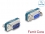 Delock RF/EMI Interference Suppression Filter D-Sub 9 pin male to female with low-pass inductive