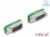 Delock RF/EMI Interference Suppression Filter D-Sub 15 pin male to female with low-pass filter capacitive