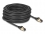 Delock RJ45 Network Cable Cat.6A male to male S/FTP black 15 m with Cat.7 raw cable suitable for industrial and outdoor use