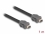 Delock Cable ix Industrial® (A-coded) plug to plug Cat.7 1 m
