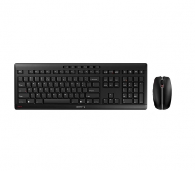 CHERRY TAS Desktop-Set STREAM Wireless EU-Layout schwarz