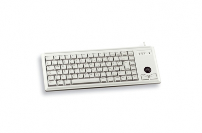 CHERRY TAS G84-4400 Corded EU-Layout hellgrau TRACKBALL