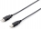 Equip USB Kabel 2.0 A-B St/St 3.0m schwarz Polybeutel